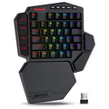 Teclado Gaming Una Mano Redragon K585 DITI | 42 Teclas | 2.4GHz Inalámbrico | RGB | 7 Macros | Hot-Swap | Redragon K585 DITI One-Handed Wireless Gaming Keypad 42 Keys 2.4GHz RGB 7 Macros Hot-Swap