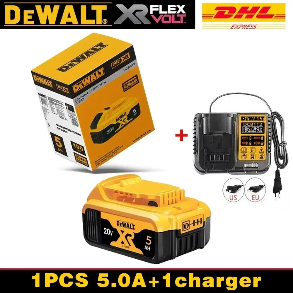 DEWALT XR/FLEXVOLT Batteries & Charger Bundles | 20V/60V | 5Ah-9Ah