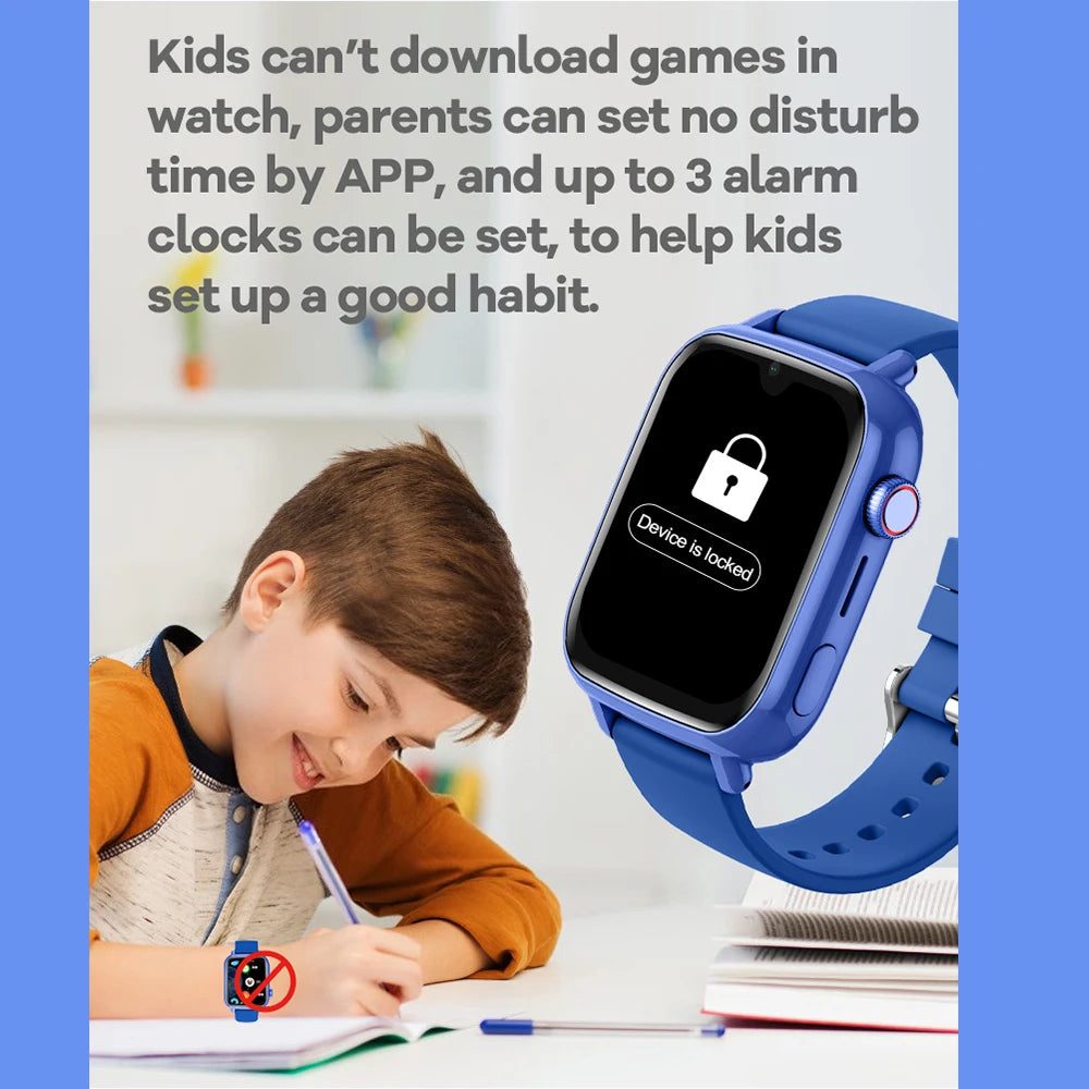 Smartwatch KGG Kids 4G GPS | 1.91" IPS | Video Call | SOS | WiFi | IPX7 | Android 8.1 | Reloj Inteligente KGG Niños 4G GPS | Videollamada | SOS | WiFi | IPX7
