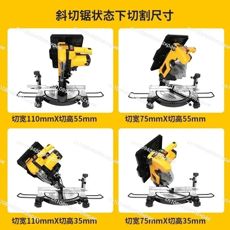 8-Inch Multifunction Compound Saw | 1400W | 220V