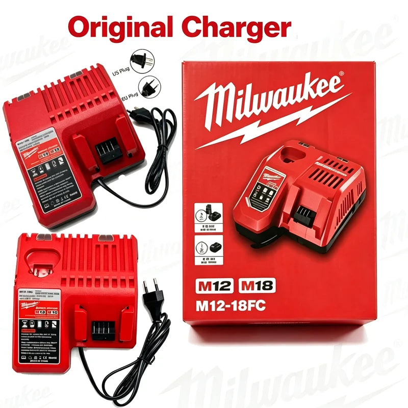 Milwaukee-Compatible M18 18V | Batteries and Chargers 3A-6A