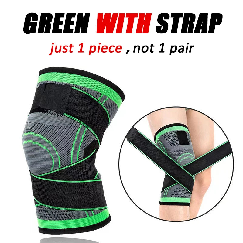 LINGPENG Knee Support Sleeve | Knit Sports Design | 1 Piece