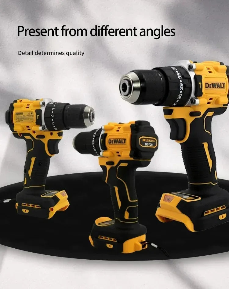 DEWALT-Compatible DCD805 20V Kits | 2Ah/6Ah Battery & Charger