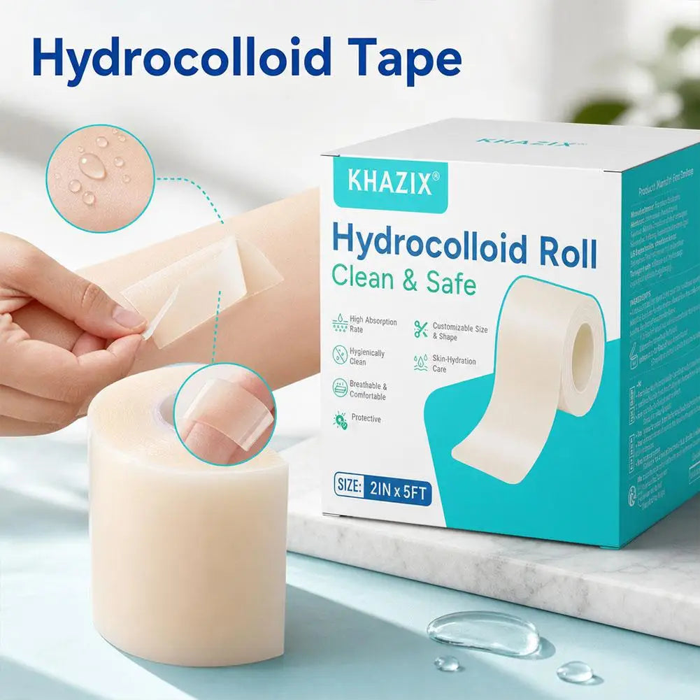 Hydrocolloid Acne Patch Roll | Cut-to-Size Blemish Cover | Rollo para Imperfecciones