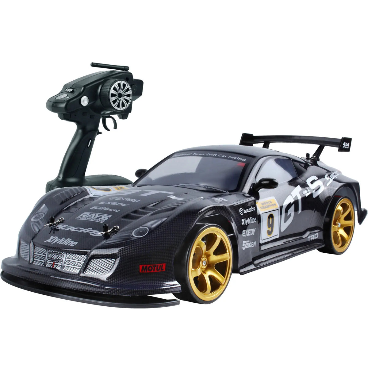 RC Drift Racing Car 1:10 — 70km/h High Speed 4WD | GTR, BMW, Koenigsegg & More