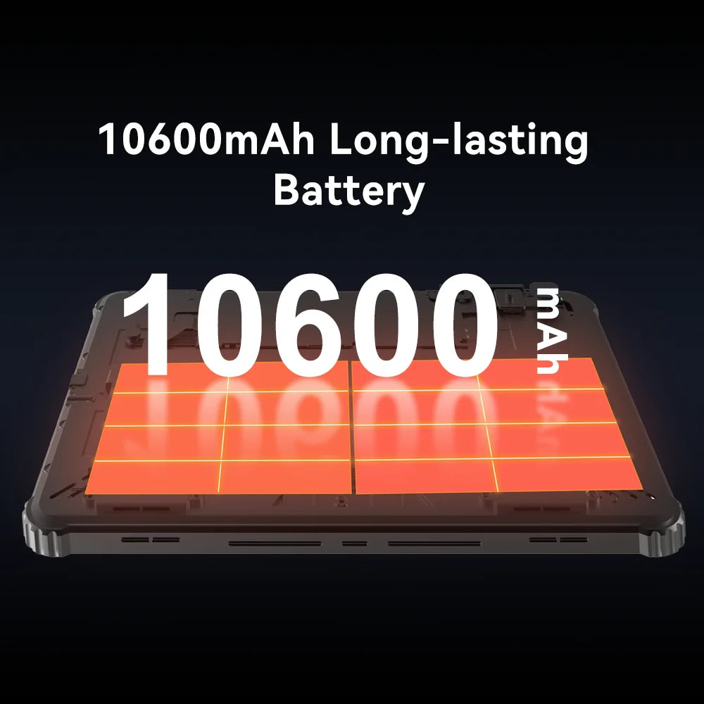 Cubot TAB KingKong | Tablet Resistente 4G 10.1" 16GB+256GB 10600mAh | IP68 Android 13