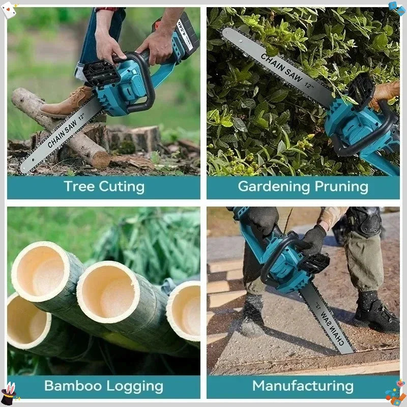 Makita 600W | 12in Brushless Cordless Chainsaw | No Battery