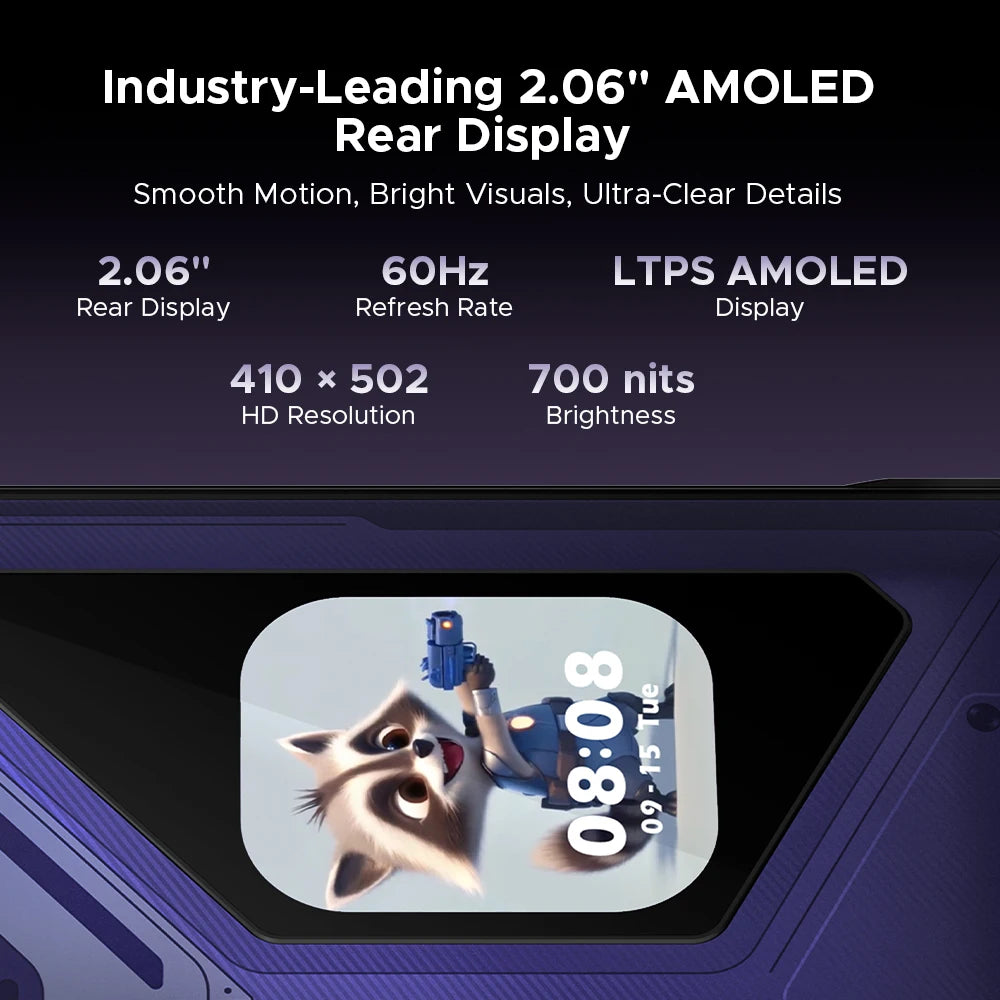 DOOGEE V50 Pro | Rugged Phone 5G | Dimensity 8300 | 200MP | 11000mAh | 1TB | Android 16 | NFC | IP68/IP69K