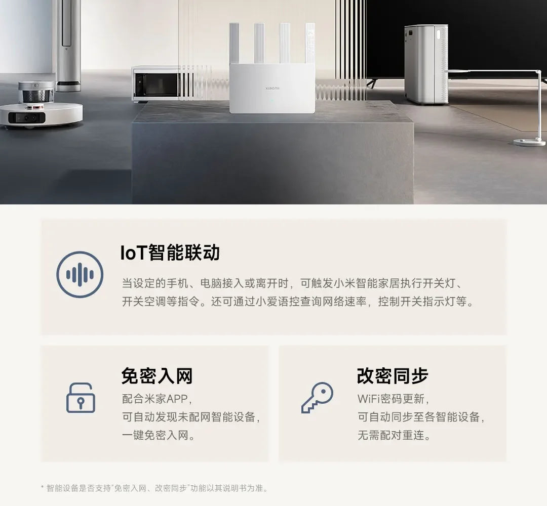 Xiaomi Router BE3600 WiFi 7 Mesh | MLO Doble Banda | 3600Mbps | Qualcomm 4-Core | VPN | Gaming | MiWiFi
