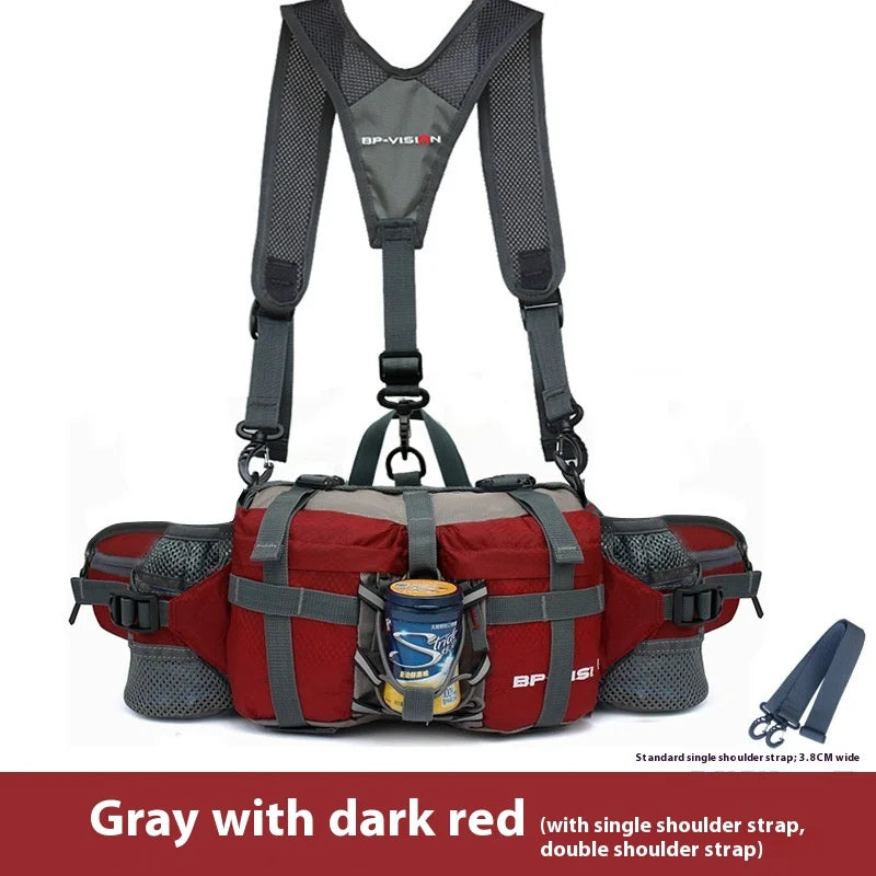 Outdoor Waist Pack | 5L Polyester Design | Hiking & Cycling