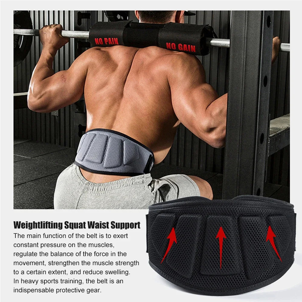 Weightlifting Belt | Lower Back Support & Waist Protection | Gym & Powerlifting