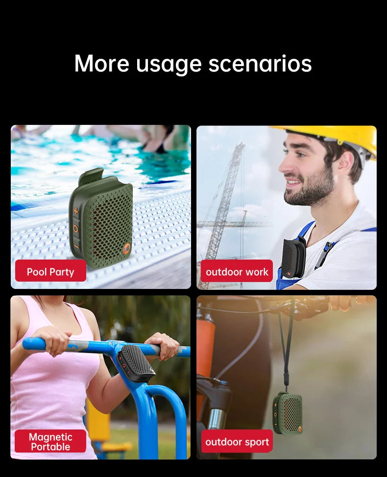 Monster M3 Clip-On Bluetooth Speaker | Portable Audio / Altavoz Bluetooth portátil Monster M3