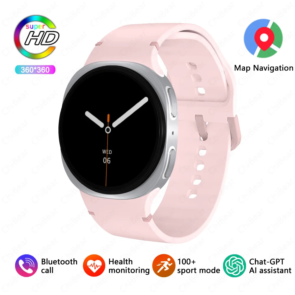 Smartwatch ChiBear 2025 | GPS | NFC | IP68 | Monitor Cardíaco | Bluetooth 5.3 | Hombre y Mujer