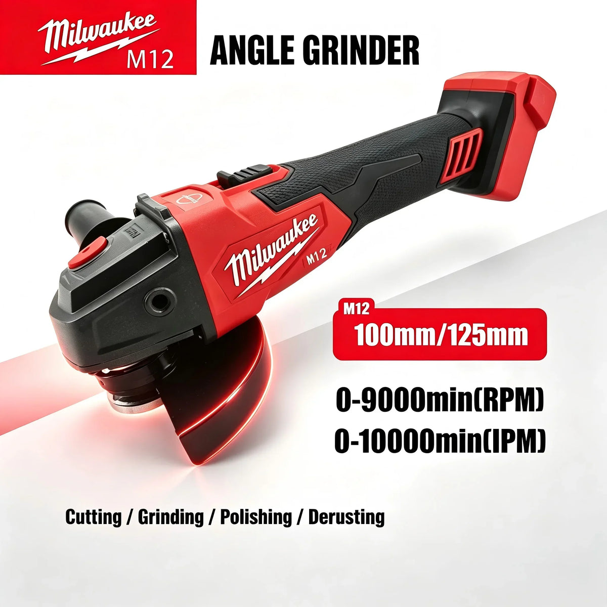 Milwaukee-Compatible Curve Saw | Brushless 3,000 RPM Orbital Jigsaw