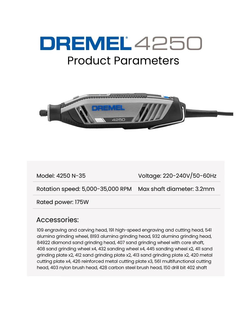 Dremel 4250 | Variable-Speed Rotary Tool | Cordless