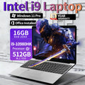 15.6" Laptop Intel Core i9 | Windows 11 | Fingerprint | IPS FHD