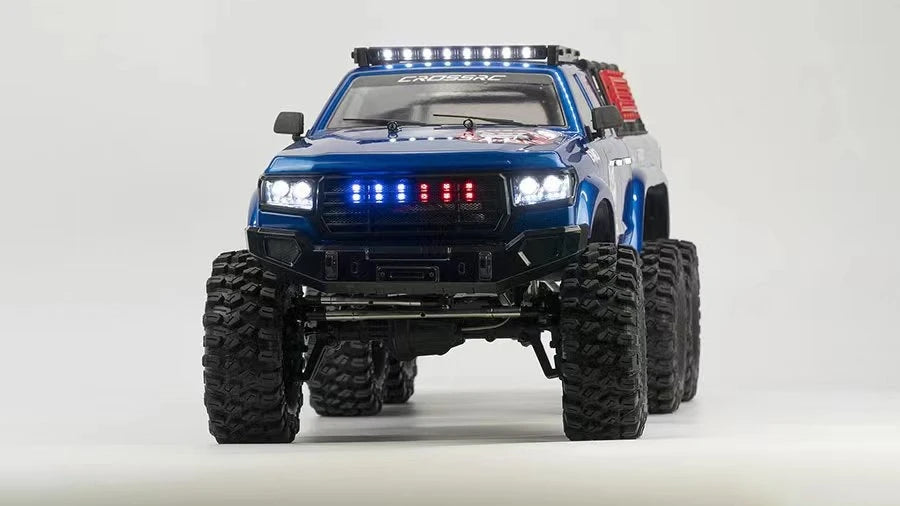 CROSSRC AT6 1:10 6WD RC Climbing Car — Off-Road Electric Model | Differential Lock, High/Low Speed RTR