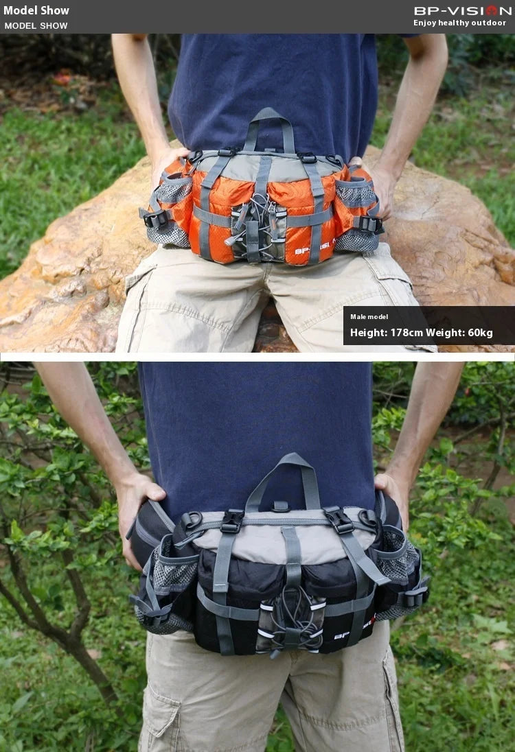 Outdoor Waist Pack | 5L Polyester Design | Hiking & Cycling