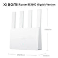 Xiaomi Router BE3600 WiFi 7 Mesh | MLO Doble Banda | 3600Mbps | Qualcomm 4-Core | VPN | Gaming | MiWiFi