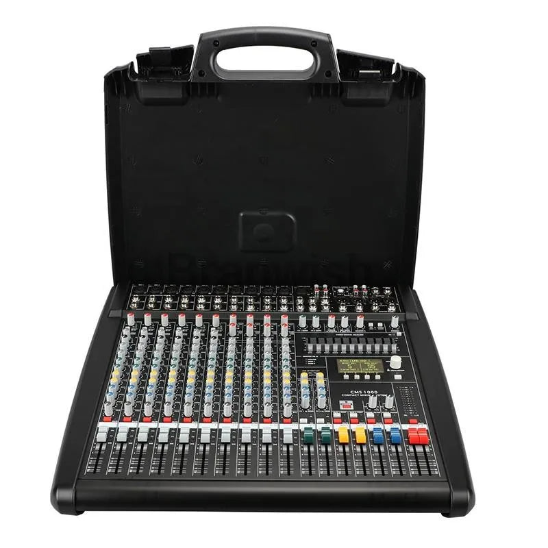 CMS1000-3 10-Channel Audio Mixer | 48V Phantom & DSP | Consola de Mezcla