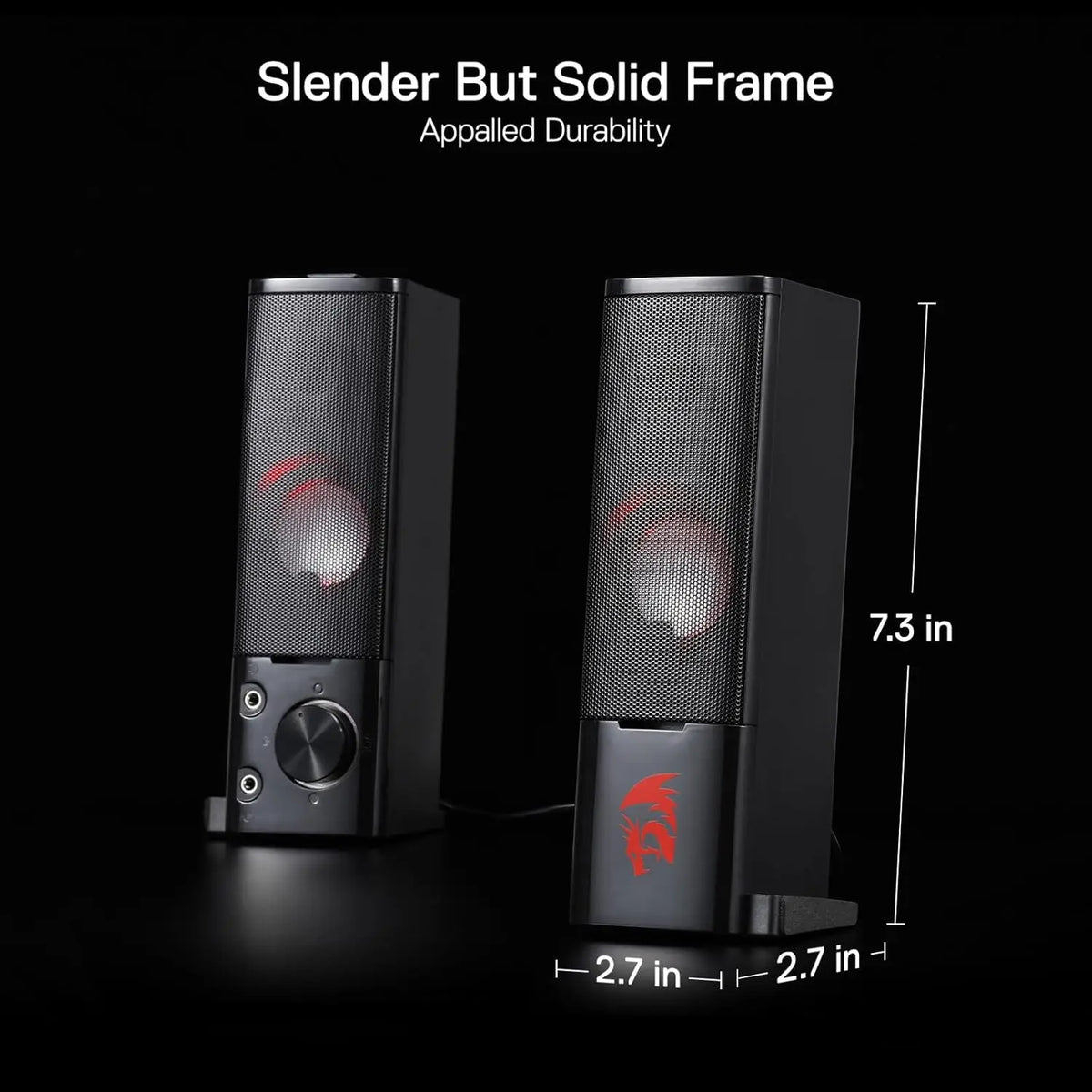 Redragon GS550 Gaming Speakers | 2.0 USB Soundbar | Altavoces