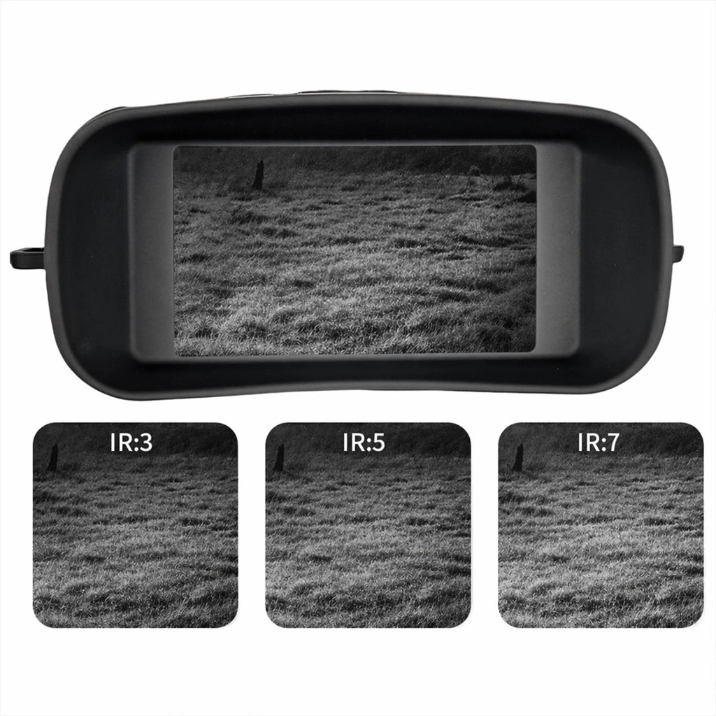 2.5K Infrared Night Vision Binoculars | 6x Digital Zoom / Binoculares nocturnos