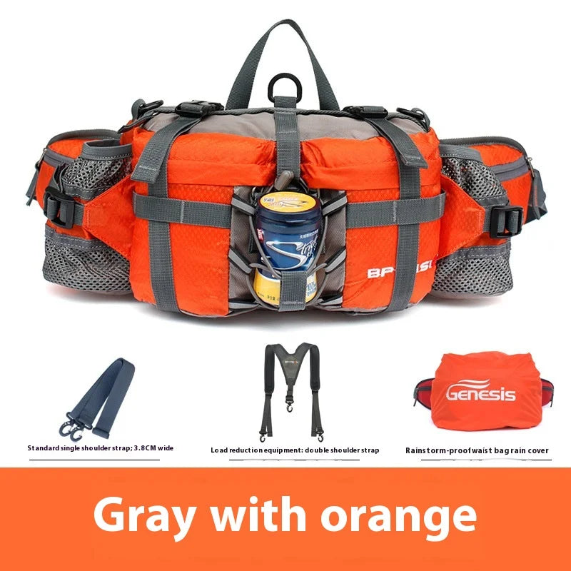 Outdoor Waist Pack | 5L Polyester Design | Hiking & Cycling