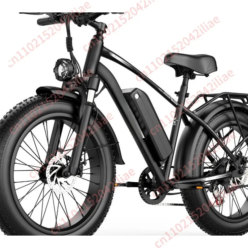 Bicicleta Eléctrica de Montaña | Fat Tire 26x4.0 | 48V | E-MTB Todo Terreno | Adultos