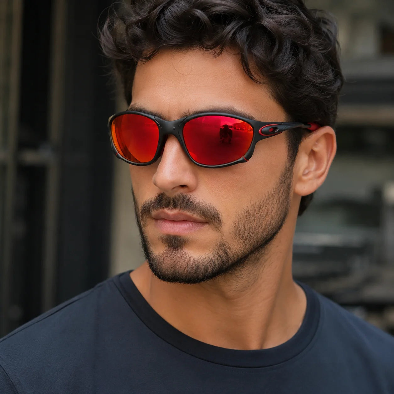 HONKAN.WZ Gafas de Sol Polarizadas UV400 | Marco de Aleación | Ciclismo y Outdoor