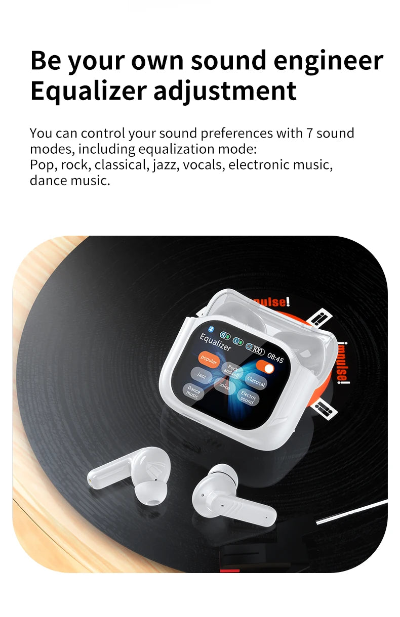 Traductor IA In-Ear | Bluetooth 5.4 | 134 Idiomas | Cancelación de Ruido | Tiempo Real | TWS | Myxon LX-10 / BY-09
