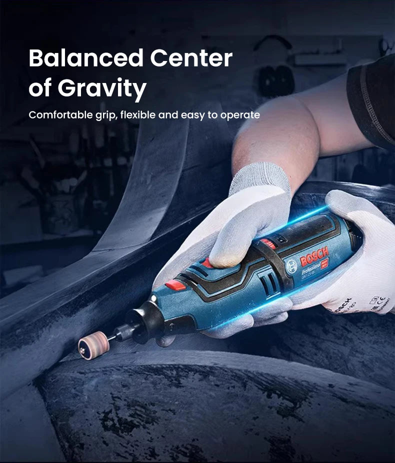Bosch GRO 12V-35 | Cordless Rotary Tool | Battery Options