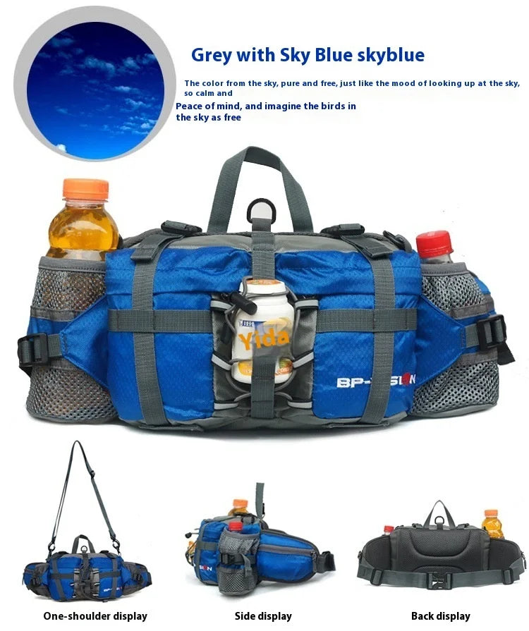 Outdoor Waist Pack | 5L Polyester Design | Hiking & Cycling