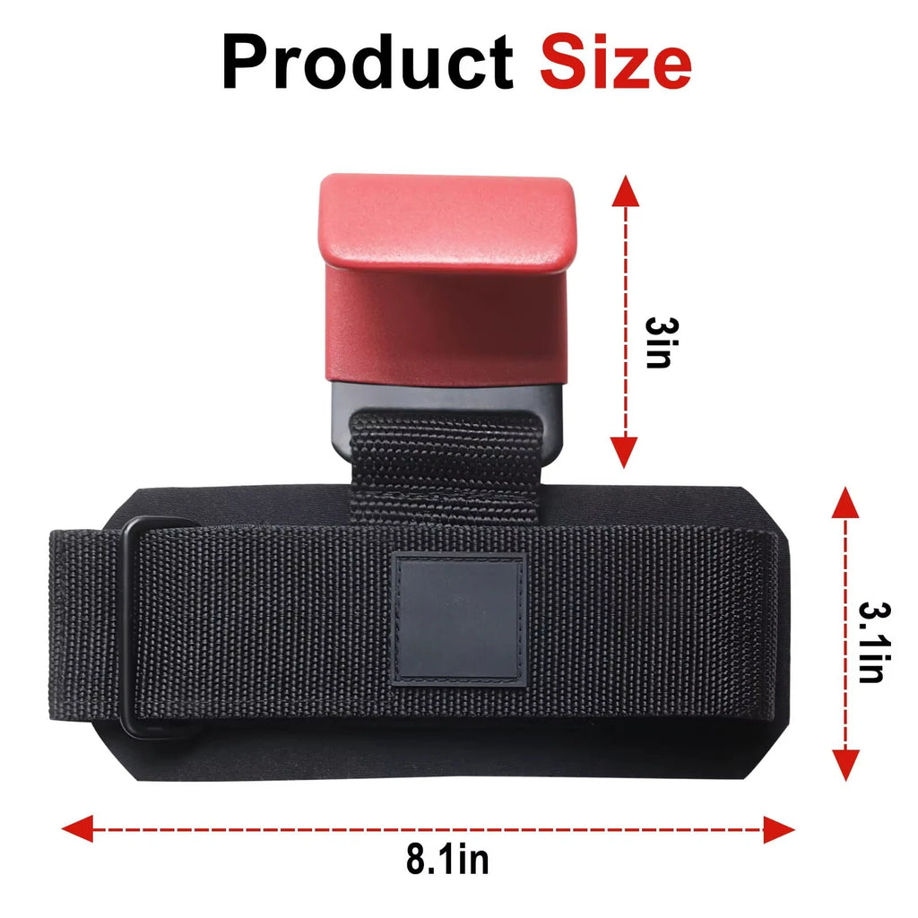 Lifting Hooks & Wrist Straps | Heavy-Duty Gym Grip Support for Men & Women | 1 or 2 Pcs