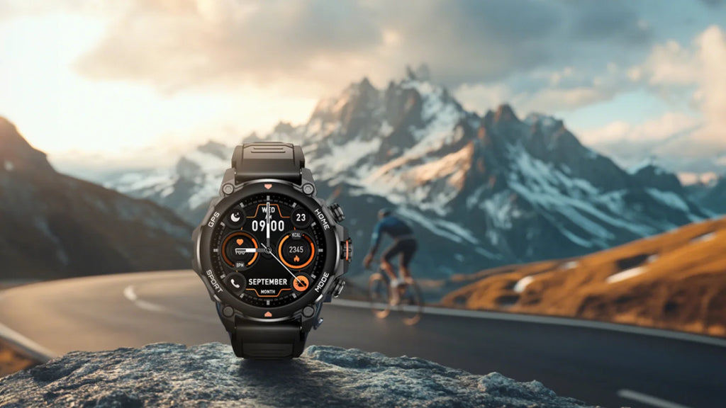 Smartwatch AURAFIT GPS-G6 2025 | AMOLED 1.43" | GPS 6 Satélites | 3ATM | AI GPT | 100+ Deportes