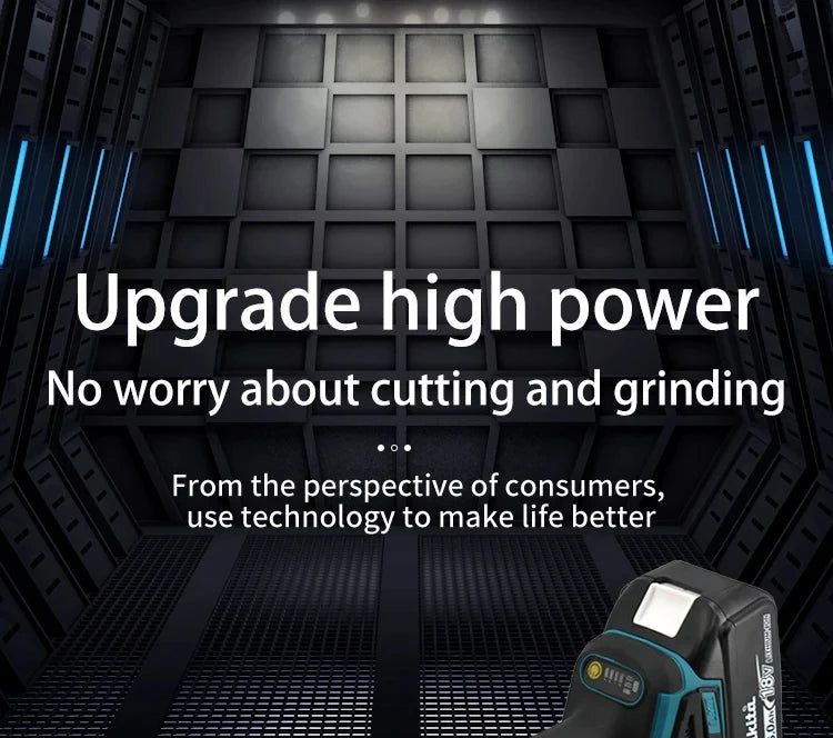 Makita DGA404 | 18V Brushless Angle Grinder | 100/125mm