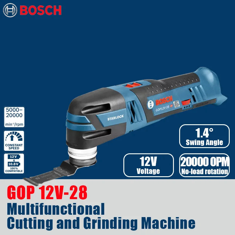 Bosch GOP 12V-28 | 12V Cordless Oscillating Multi-Tool