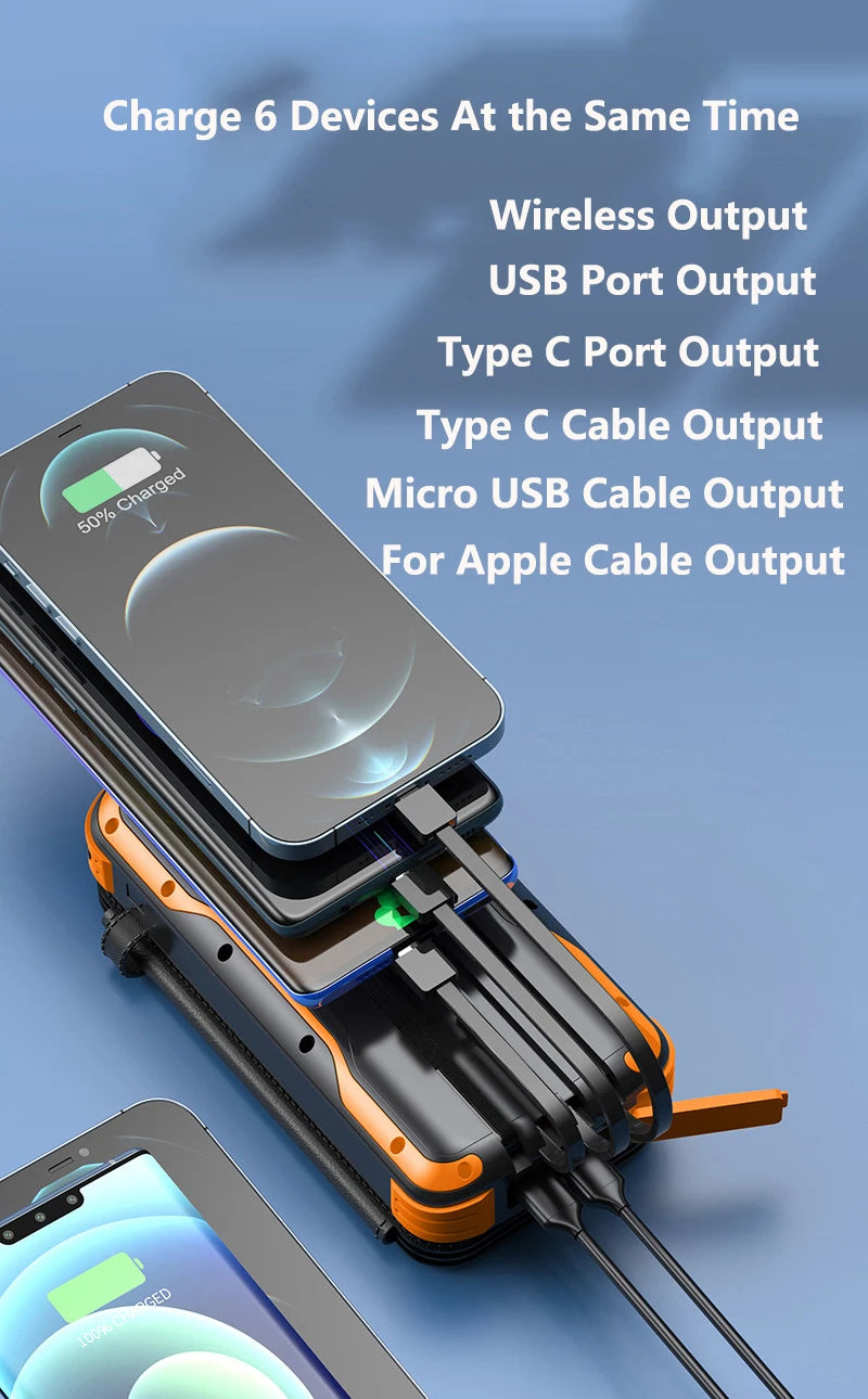 43800mAh Folding Solar Power Bank | 20W PD