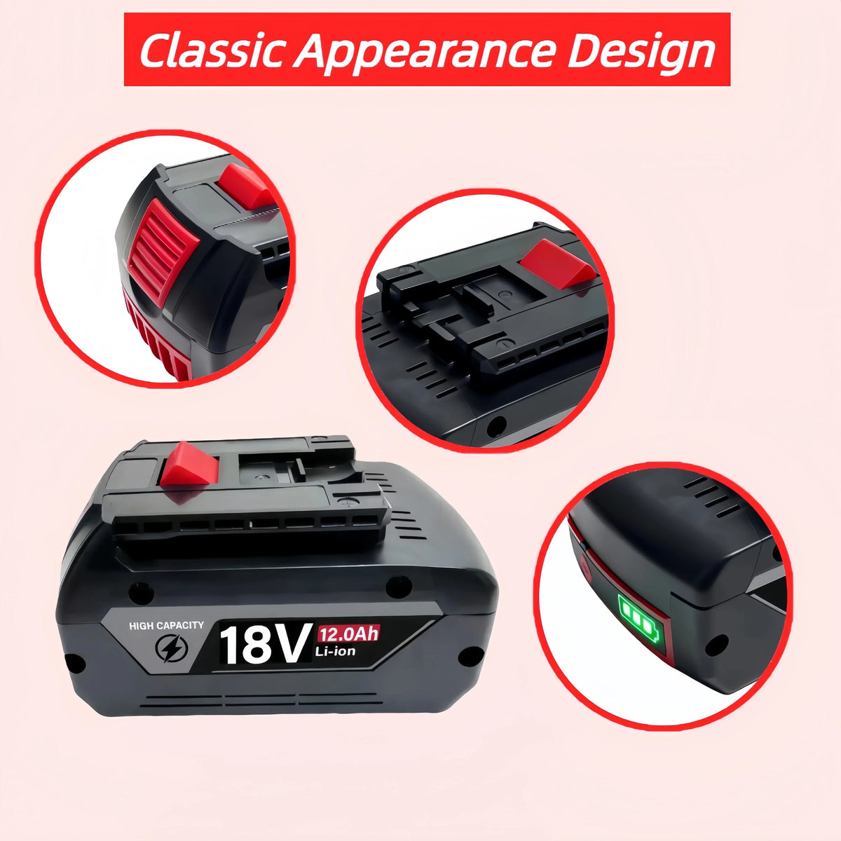 Bosch-Compatible 18V Batteries | BAT609/BAT618 | Chargers & Kits