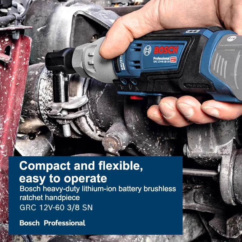 Bosch GRC 12V-60 | 3/8in Brushless Cordless Ratchet | 60Nm