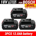 Bosch-Compatible 18V Batteries | 8Ah-12Ah | Chargers & Kits