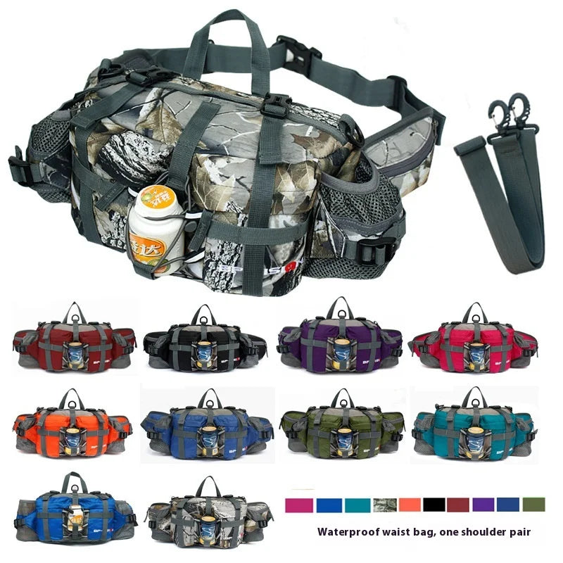 Outdoor Waist Pack | 5L Polyester Design | Hiking & Cycling
