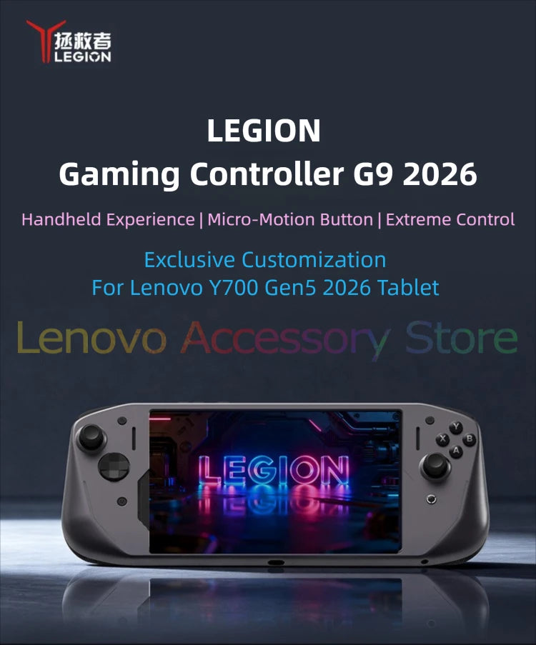 Legion G9 2026 LGC910 - Mando Gaming RGB para Lenovo Legion Y700 Gen5