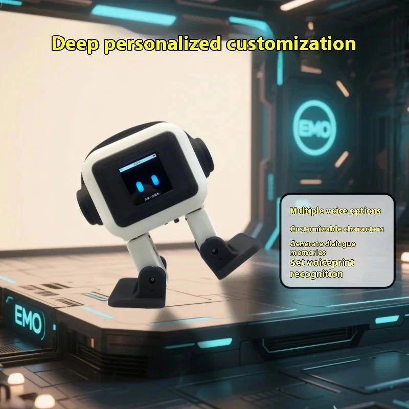 Robot Interactivo Inteligente – Pantalla LED Facial, Camina y Baila, Educativo para Niños