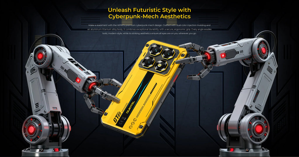 OUKITEL WP60 | Rugged Smartphone 5G 10000mAh 108MP 120Hz | Android 15 NFC