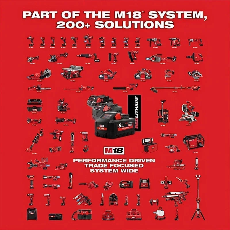 Milwaukee-Compatible M18 18V | Batteries and Chargers 3A-6A