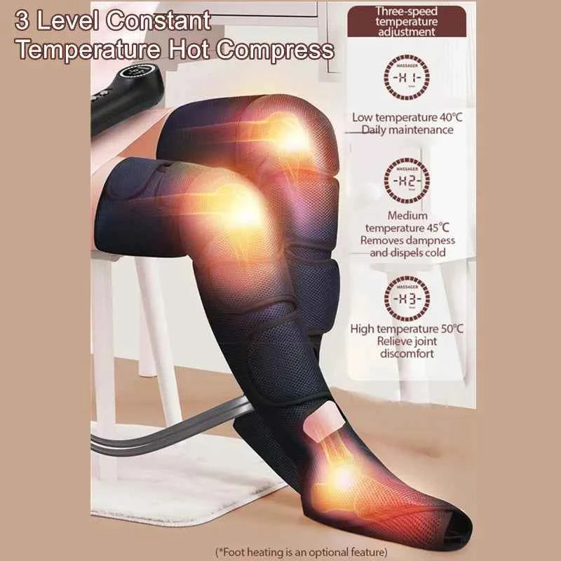 HANRIVER Air Compression Leg Massager | JB-705-3 | Masajeador de Piernas