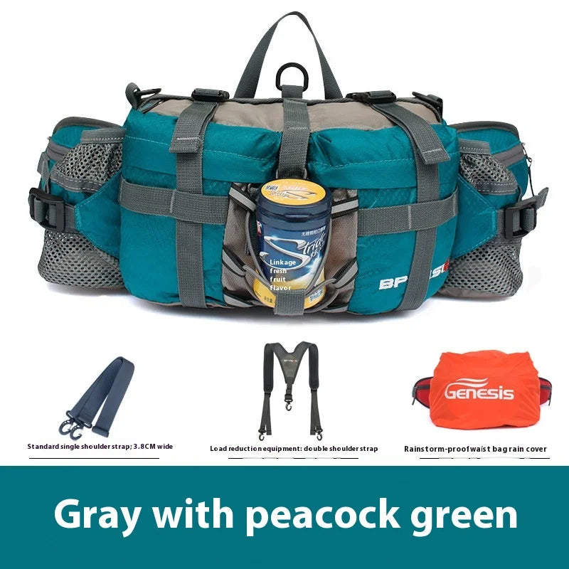 Outdoor Waist Pack | 5L Polyester Design | Hiking & Cycling