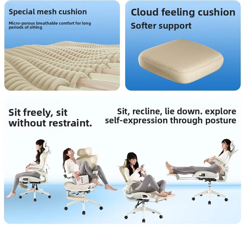 Ergonomic Mesh Office Chair | Reclining | Lumbar Support