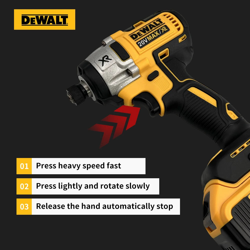 DEWALT-Compatible DCD887 | 20V Brushless Impact Driver | Tool Only