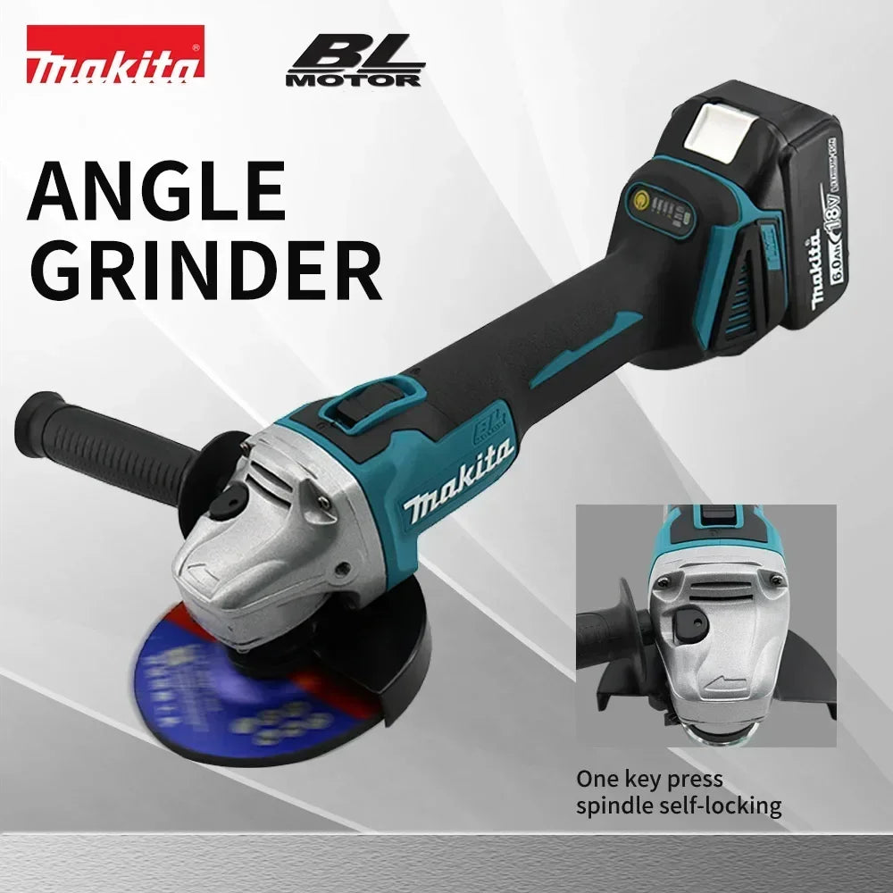 Makita DGA404 | 18V Brushless Angle Grinder | 100/125mm